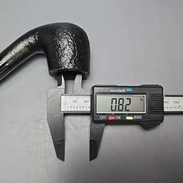 Davidoff 101 Sandblasted Bent Pot Estate Briar Pipe, French Estates - Image 12