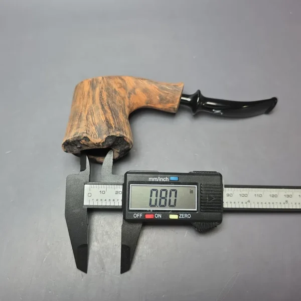 Nording Signature Black Grain Smooth Freehand Estate Briar Pipe, Unsmoked - Image 9