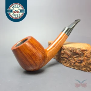 Karlheinz Joura A Grade Smooth Panel Shank Brandy Estate Briar Pipe, Unsmoked