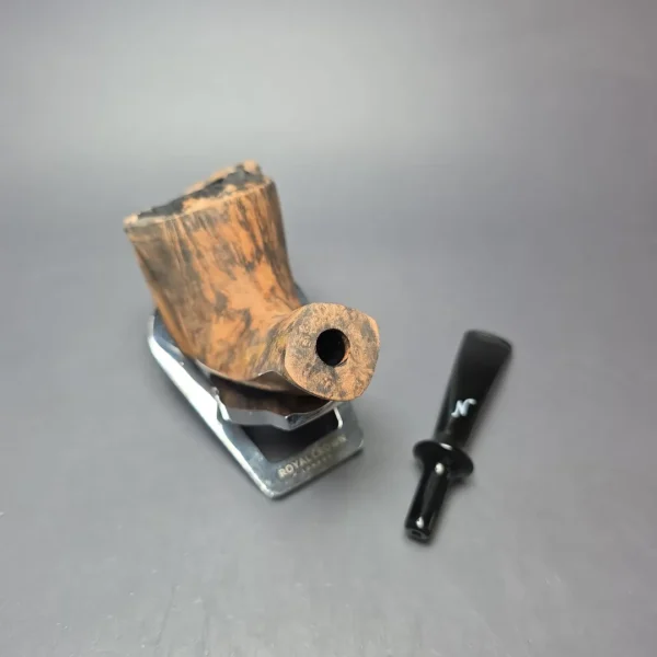Nording Signature Black Grain Smooth Freehand Estate Briar Pipe, Unsmoked - Image 10
