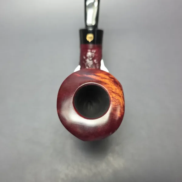 Poul Winslow Crown Viking Partially Rusticated Panel Dublin Estate Briar Pipe, Unsmoked - Image 10
