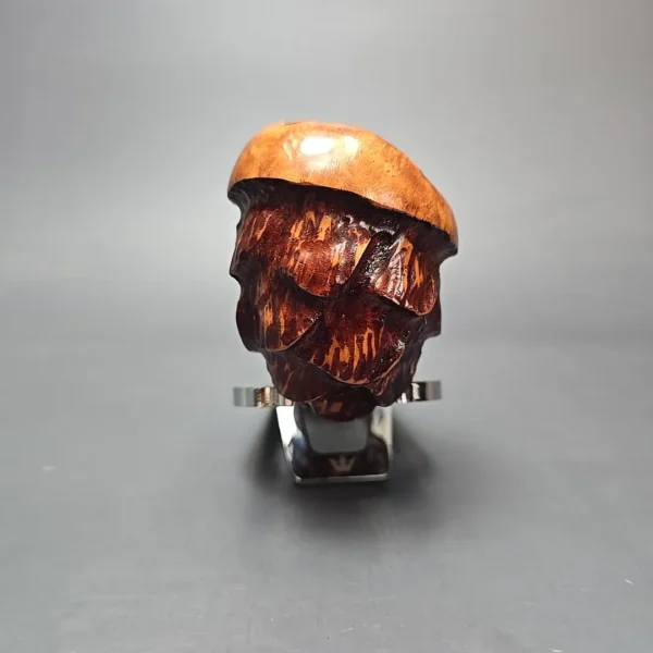 Nording Spruce Cone Partially Rusticated Freehand Estate Briar Pipe, Unsmoked - Image 3