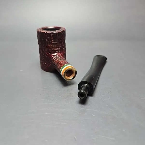 Peterson 2026 St Patrick's Day 701 Sandblasted Poker Briar Pipe, New - Image 4