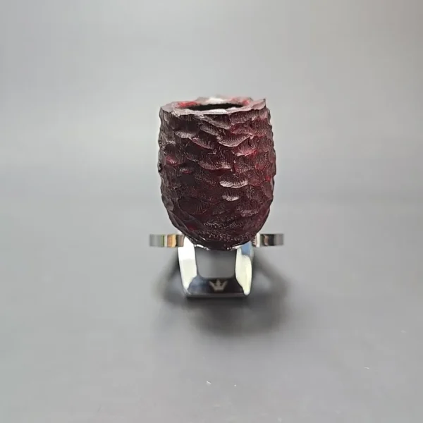 Peterson 2025 Christmas Pipe 106 Rusticated Billiard Estate Briar Pipe, Unsmoked - Image 11