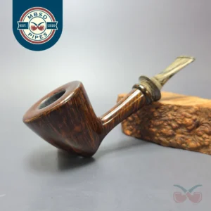 Martin Romijn Smooth High Contrast Dublin Handmade Briar Pipe, New