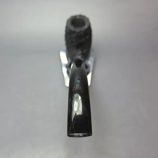 Pipe Tristan Granite Rusticated LC Bent Billiard Handmade Briar Pipe, New - Image 5