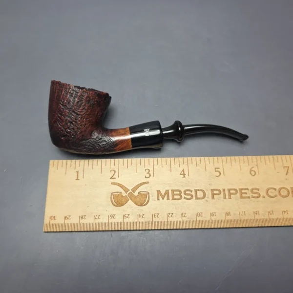Stanwell (c. 1980s) Vario 63M Partially Sandblasted Dublin Estate Briar Pipe, Danish Estates - Image 8
