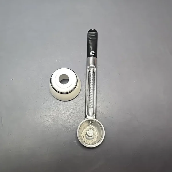 Falcon Chrome Dental w/ MBSD Meerschaum Dublin Block Meerschaum Bowl Pipe, New - Image 14