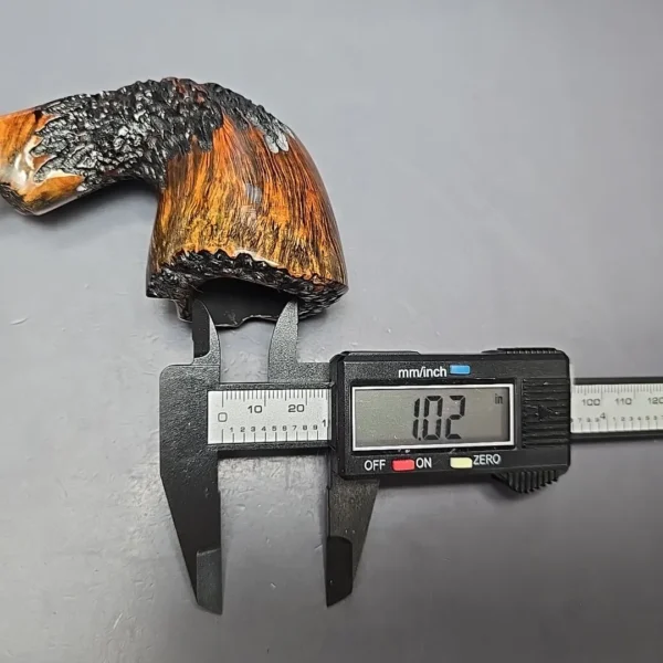 Nording XL Partially Rusticated Freehand Sitter Estate Briar Pipe, Danish Estates - Image 3