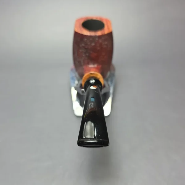 Cavicchi Partially Sandblasted Elephant's Foot Estate Briar Pipe, Italian Estates - Image 5