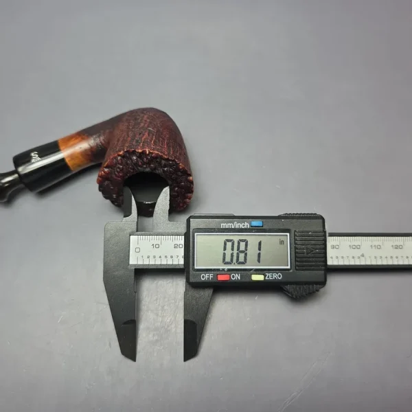 Stanwell (c. 1980s) Vario 63M Partially Sandblasted Dublin Estate Briar Pipe, Danish Estates - Image 9