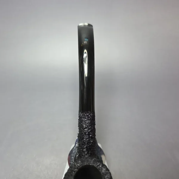 Pipe Tristan Granite Rusticated LC Bent Billiard Handmade Briar Pipe, New - Image 7
