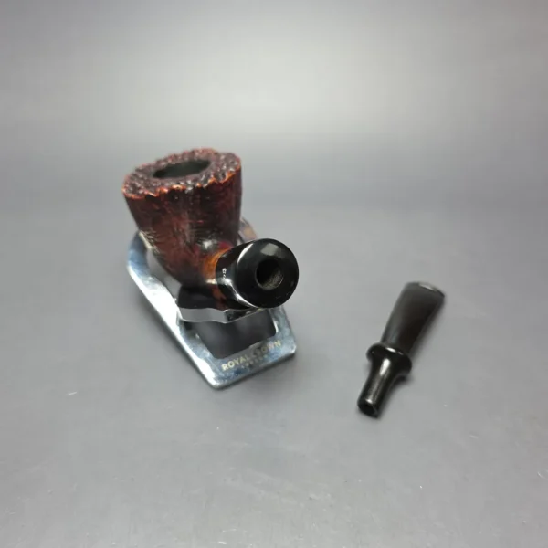 Stanwell (c. 1980s) Vario 63M Partially Sandblasted Dublin Estate Briar Pipe, Danish Estates - Image 10