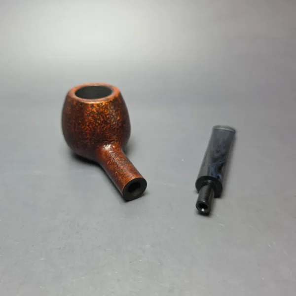 Herriot Pipes Partially Sandblasted Prince Handmade Briar Pipe, New - Image 11