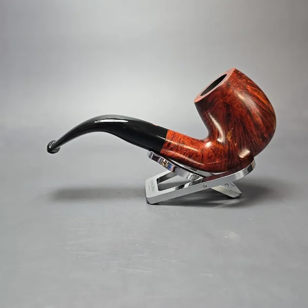 Calibano (Mastro de Paja) 101 D C2 Smooth Bent Billiard Estate Briar Pipe, Unsmoked - Image 15