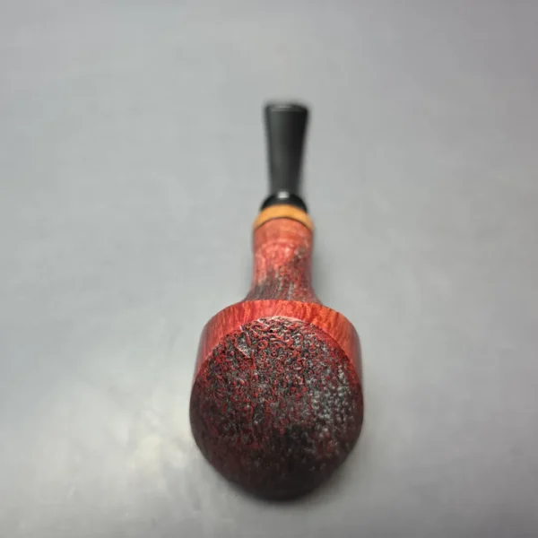 Cavicchi Partially Sandblasted Elephant's Foot Estate Briar Pipe, Italian Estates - Image 8