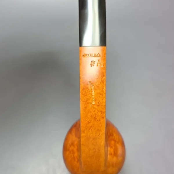 Karlheinz Joura A Grade Smooth Panel Shank Brandy Estate Briar Pipe, Unsmoked - Image 8