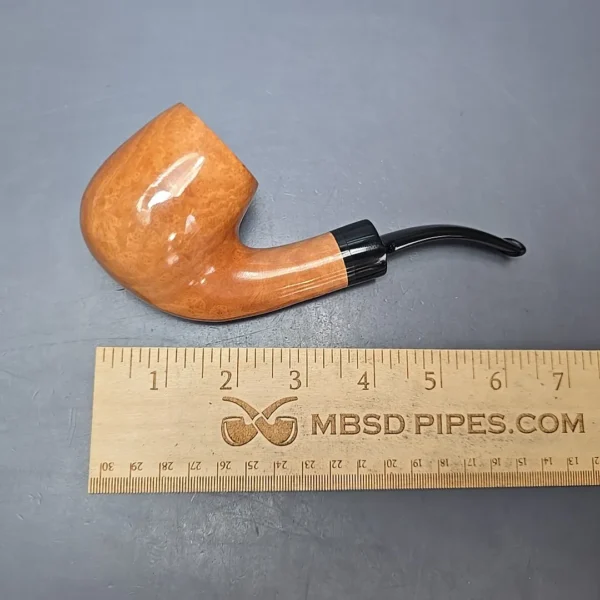 Nording Giant Classic A Smooth Bent Billiard Estate Briar Pipe, Unsmoked - Image 10