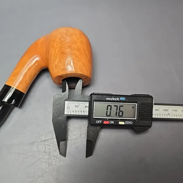 Nording Giant Classic A Smooth Bent Billiard Estate Briar Pipe, Unsmoked - Image 11