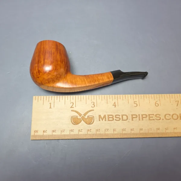 Karlheinz Joura A Grade Smooth Panel Shank Brandy Estate Briar Pipe, Unsmoked - Image 9