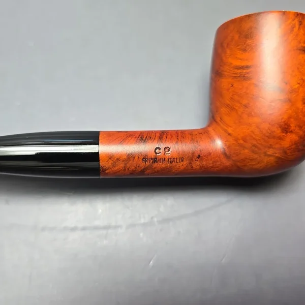 Calibano (Mastro de Paja) 118 C2 Smooth Billiard Estate Briar Pipe, Unsmoked - Image 12