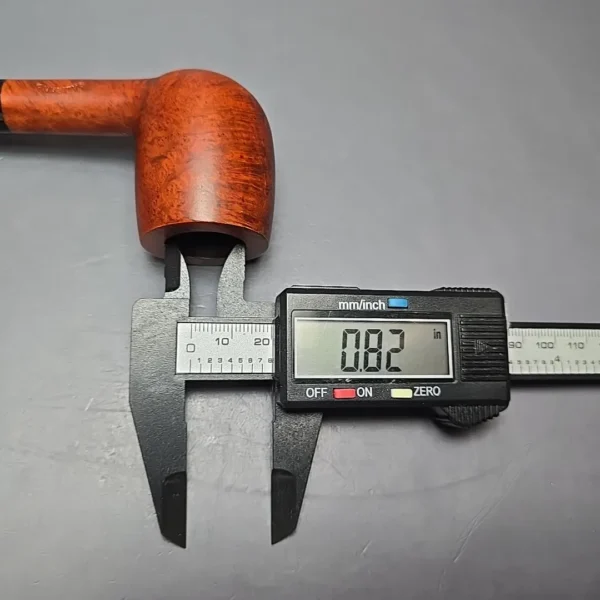 Calibano (Mastro de Paja) 118 C2 Smooth Billiard Estate Briar Pipe, Unsmoked - Image 14