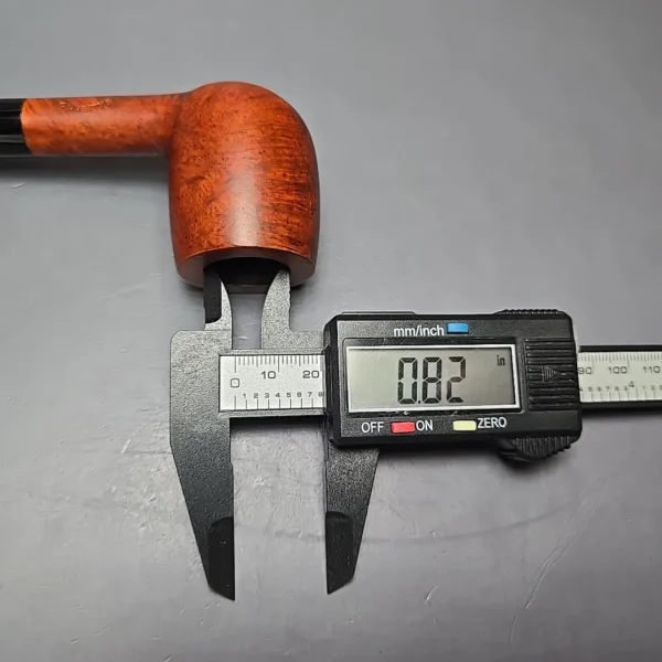 Calibano (Mastro de Paja) 118 C2 Smooth Billiard Estate Briar Pipe, Unsmoked - Image 15