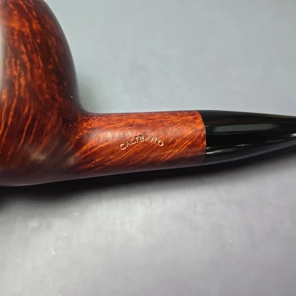 Calibano (Mastro de Paja) 105 C3 Smooth Apple Estate Briar Pipe, Unsmoked - Image 10