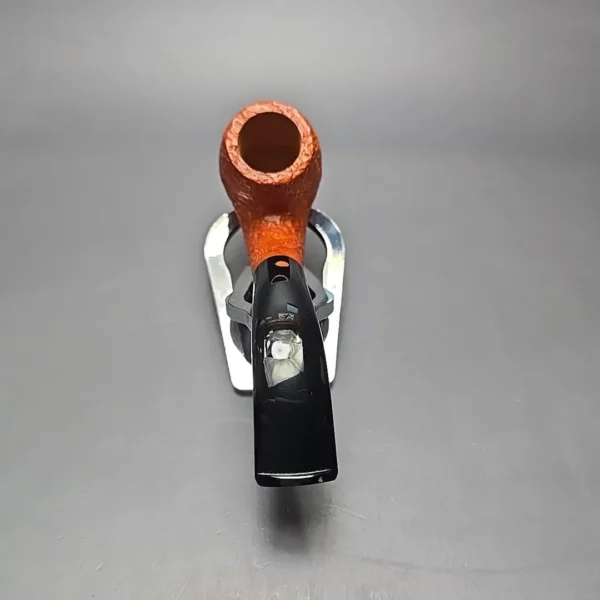 Calibano (Mastro de Paja) 119 C4 Sandblasted Bent Billiard Estate Briar Pipe, Unsmoked - Image 5