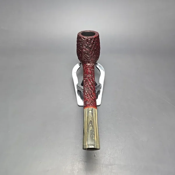 Michael Parks 2018 V XL Sandblasted Canadian Estate Briar Pipe, Other Estates - Image 5