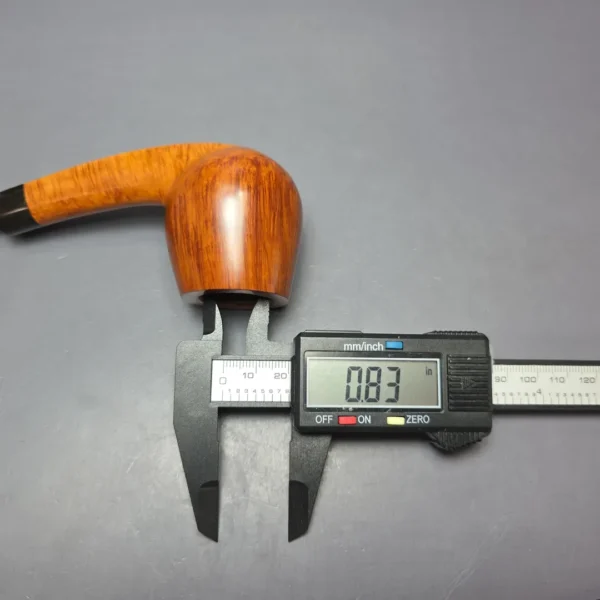 Karlheinz Joura A Grade Smooth Panel Shank Brandy Estate Briar Pipe, Unsmoked - Image 10