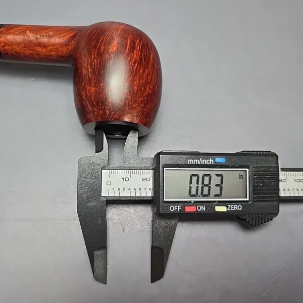 Calibano (Mastro de Paja) 105 C3 Smooth Apple Estate Briar Pipe, Unsmoked - Image 14