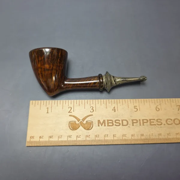 Martin Romijn Smooth High Contrast Dublin Handmade Briar Pipe, New - Image 9