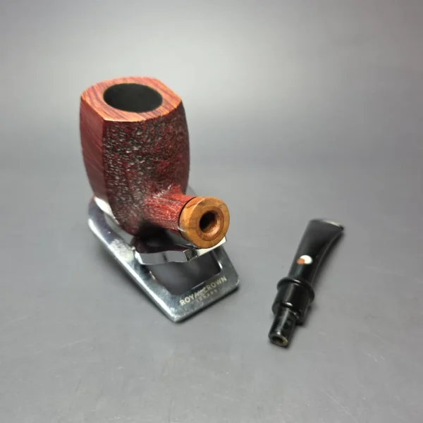 Cavicchi Partially Sandblasted Elephant's Foot Estate Briar Pipe, Italian Estates - Image 12