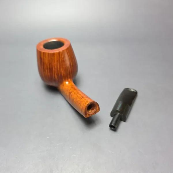 Karlheinz Joura A Grade Smooth Panel Shank Brandy Estate Briar Pipe, Unsmoked - Image 11