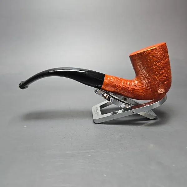 Calibano (Mastro de Paja) 122 C4 Sandblasted Dublin Estate Briar Pipe, Unsmoked - Image 4