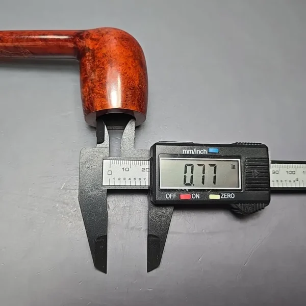 Calibano (Mastro de Paja) 114 C2 Smooth Canadian Estate Briar Pipe, Unsmoked - Image 13