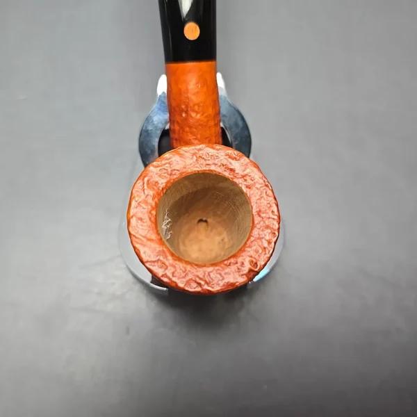 Calibano (Mastro de Paja) 122 C4 Sandblasted Dublin Estate Briar Pipe, Unsmoked - Image 6