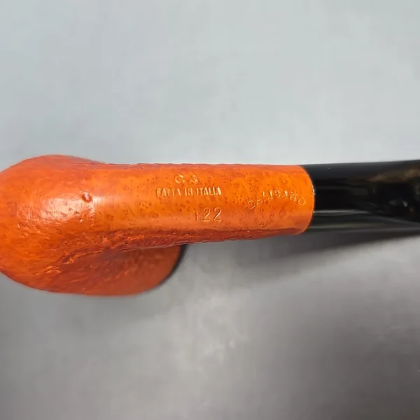 Calibano (Mastro de Paja) 122 C4 Sandblasted Dublin Estate Briar Pipe, Unsmoked - Image 10