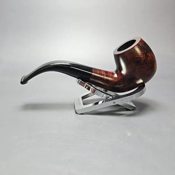Calibano (Mastro de Paja) 119 C3 Smooth Bent Billiard Estate Briar Pipe, Unsmoked - Image 4