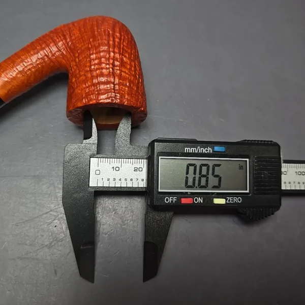 Calibano (Mastro de Paja) 122 C4 Sandblasted Dublin Estate Briar Pipe, Unsmoked - Image 12