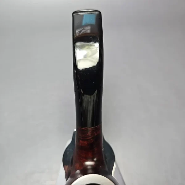 Calibano (Mastro de Paja) 119 C3 Smooth Bent Billiard Estate Briar Pipe, Unsmoked - Image 7