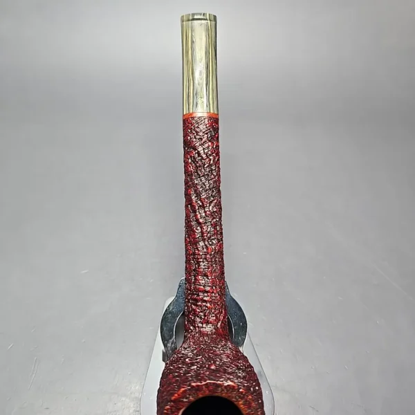 Michael Parks 2018 V XL Sandblasted Canadian Estate Briar Pipe, Other Estates - Image 8