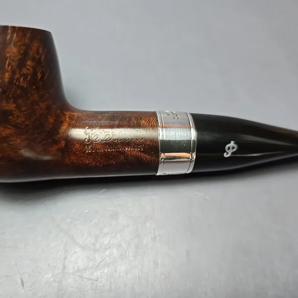 Peterson 160th Anniversary Pat. OB Dark Smooth Billiard Briar Pipe, New - Image 10