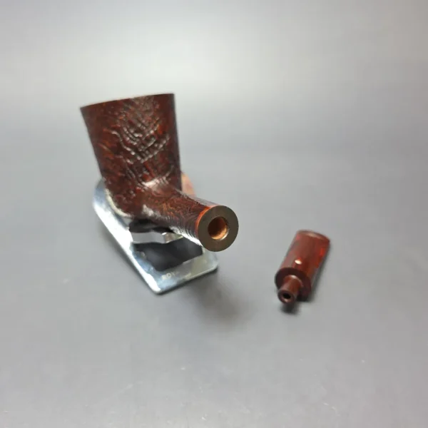 Graziano Tendi Sandblasted Dublin Lovat Handmade Briar Pipe, New - Image 14