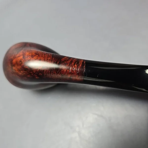Calibano (Mastro de Paja) 119 C3 Smooth Bent Billiard Estate Briar Pipe, Unsmoked - Image 12