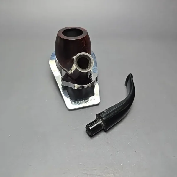 Calibano (Mastro de Paja) 119 C3 Smooth Bent Billiard Estate Briar Pipe, Unsmoked - Image 15