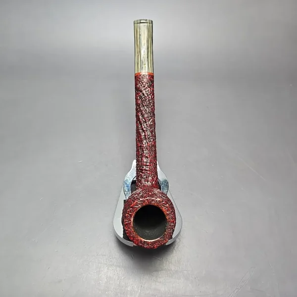 Michael Parks 2018 V XL Sandblasted Canadian Estate Briar Pipe, Other Estates - Image 9