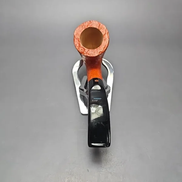 Calibano (Mastro de Paja) 102 C4 Sandblasted Dublin Estate Briar Pipe, Unsmoked - Image 5