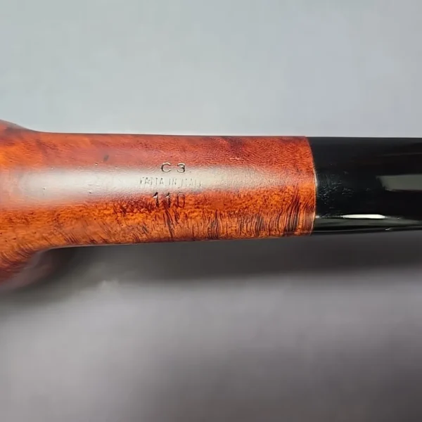 Calibano (Mastro de Paja) 110 C3 Smooth Canadian Estate Briar Pipe, Unsmoked - Image 10